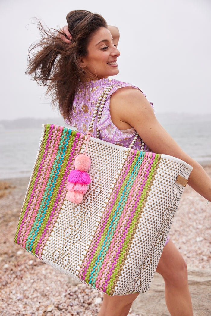 Squeeze De Citron Rain Tote - Thumbnail 3