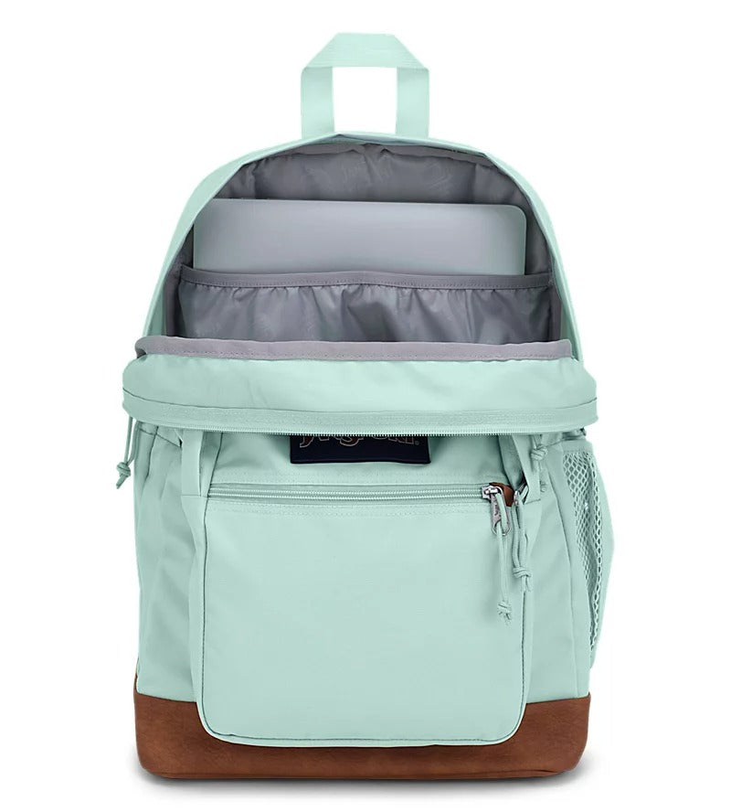 cool kid backpack jansport Student plus a sleeve for a 15 laptop and synthetic leather base JanSport Cool Student Backpack Grounded