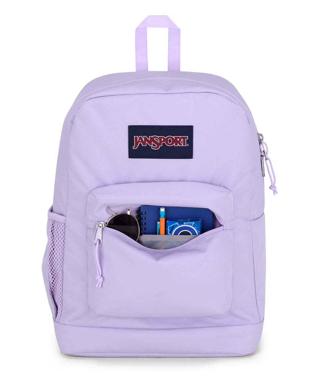 dimension of pink jansport backpack Cross Town Plus Backpack