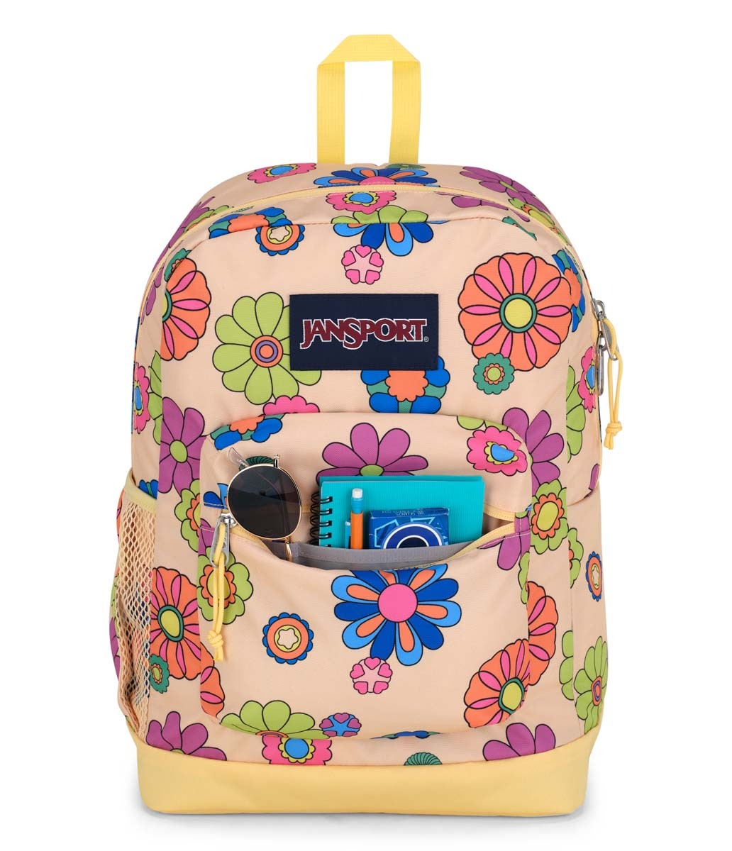 Tas Jansport Jansport Crosstown Backpack JanSport Cross Town Plus 17" Backpack Fluid Floral: Abstract Tas Jansport Jansport Crosstown Backpack JanSport Cross Town Plus 17" Backpack Fluid Floral: Abstract
