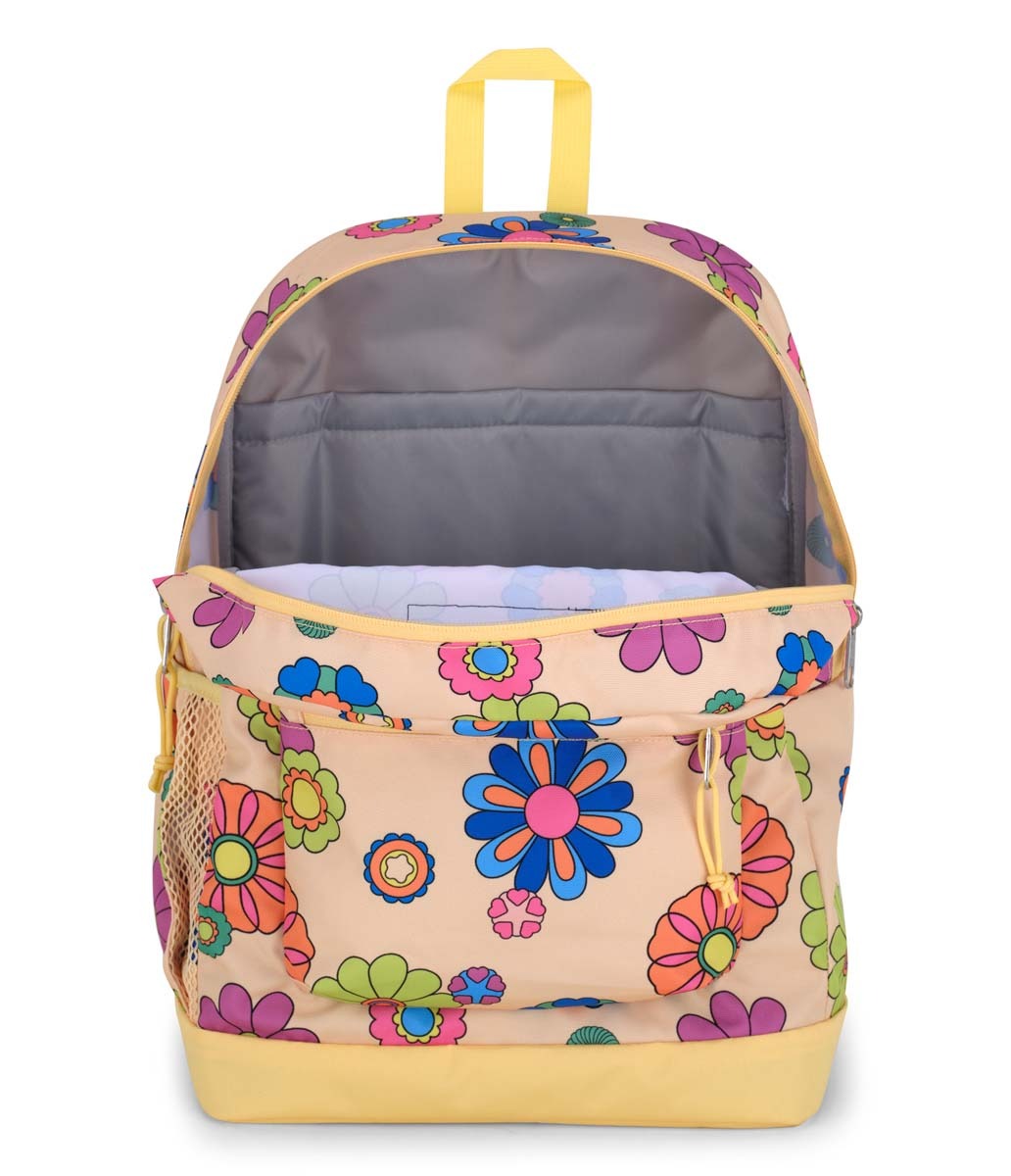 jansport backpack with sunflowers Cross Town Plus Backpack