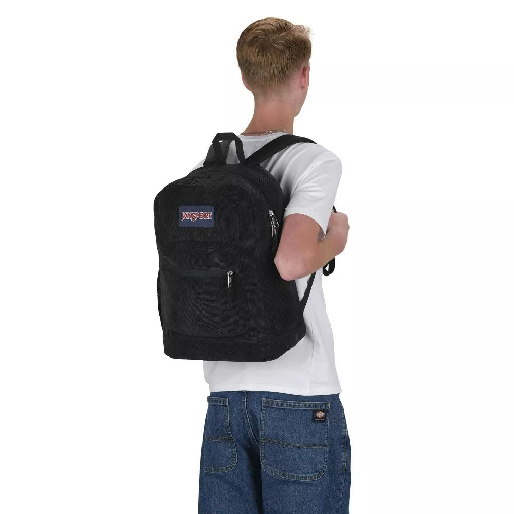 black corduroy jansport backpack Cross Town Plus Remix Backpack