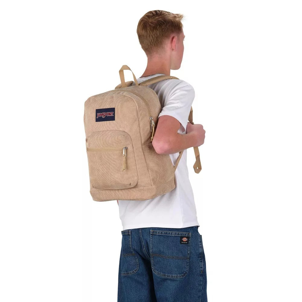 jansport backpack soft tan Cross Town Plus Remix Backpack