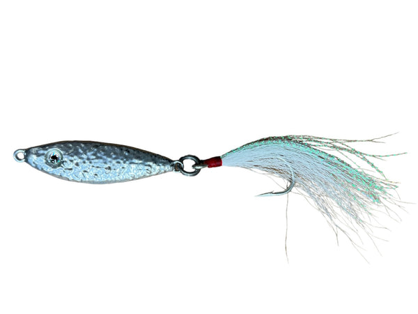 chrome fishing lures RUN OFF Lures Spearing Jig