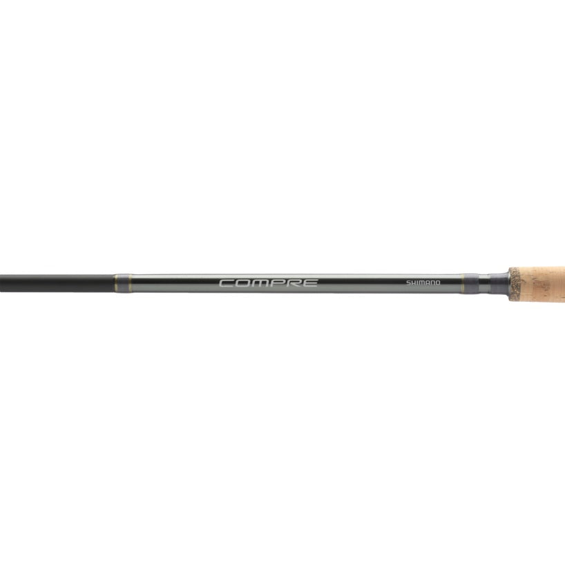 The middle section of a Shimano CPSSL106ML2 Compre Float Spinning Rod.