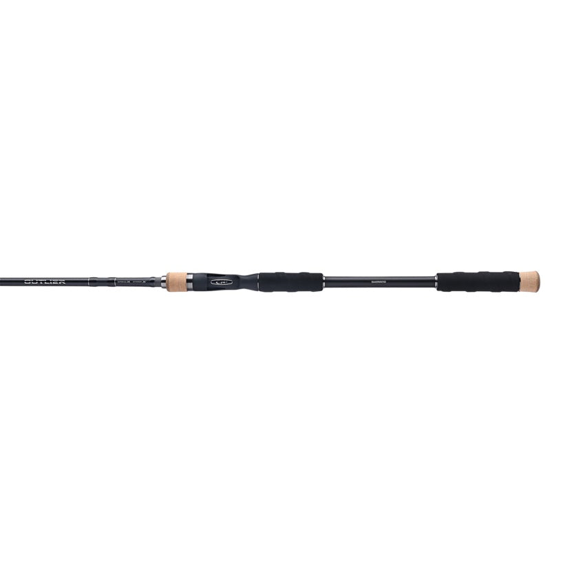 A Shimano OUC711H Outlier Casting Rod.
