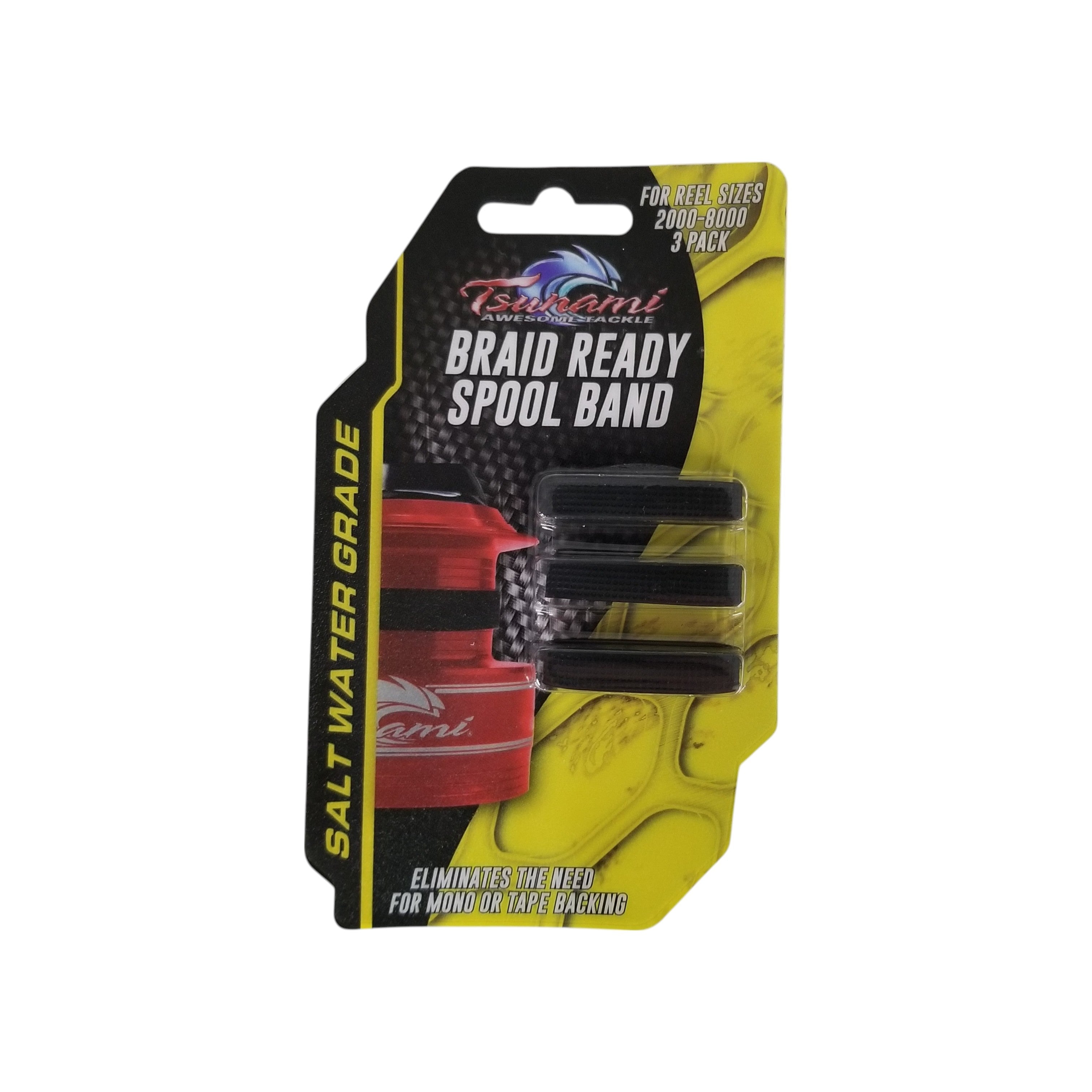 Braid Ready Spool Band - (3 Pack)