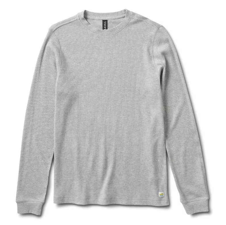 Men's Waffle Crew Long-Sleeve Shirt