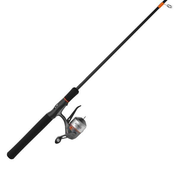 cheap spincast fishing pole Zebco 33 Micro Trigger 6 ft 6 in Telescopic Ultra-Light Spincast Combo with Mr. Crappie Tackle Kit